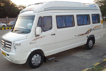 12 Seater Tempo Traveller on rent