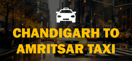 Chandigarh to Amritsar Taxi